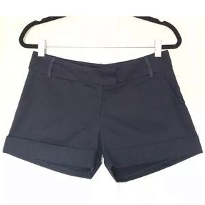Necessary Objects Vintage Y2K Sz M Women's Black Cuffed Shorts with pockets